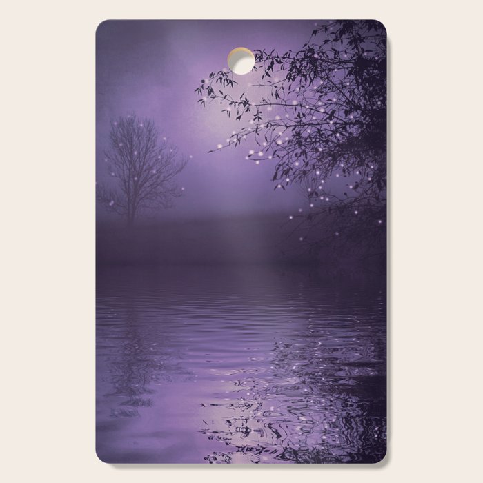 Song Of The Nightbird - Lavender Cutting Board