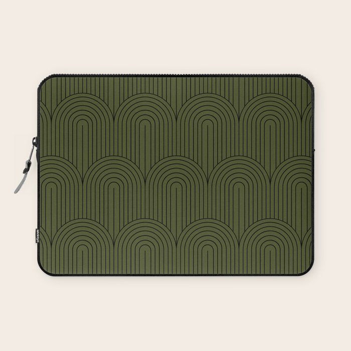 Art Deco Arch Pattern Viii Laptop Sleeve