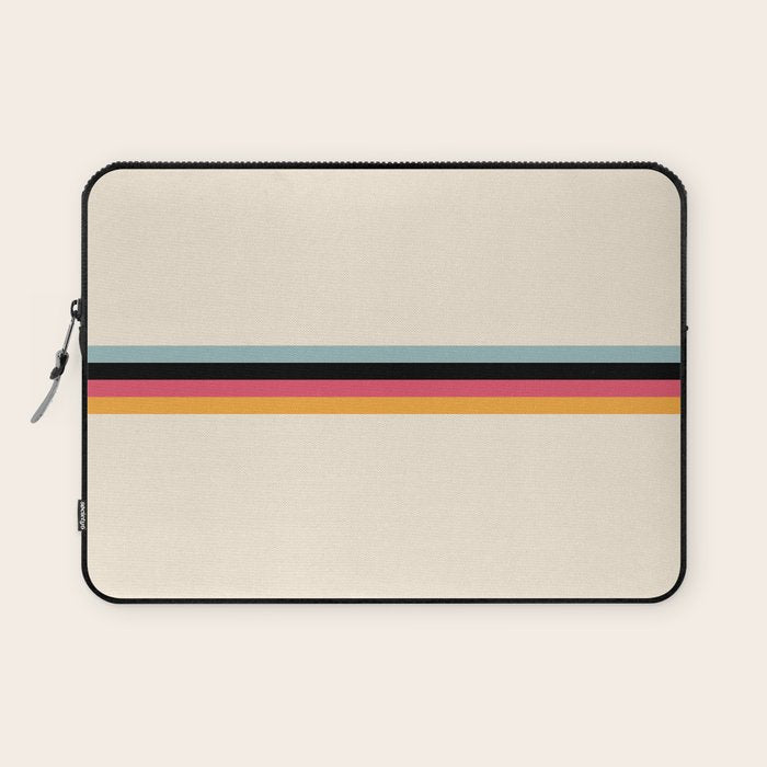 Ishtar - Classic Retro Summer Stripes Laptop Sleeve