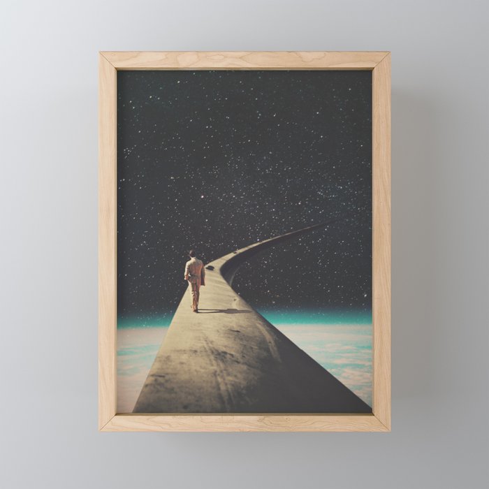 We Chose This Road My Dear Mini Art Print