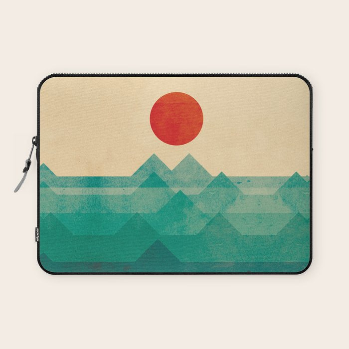 The Ocean, The Sea, The Wave Laptop Sleeve