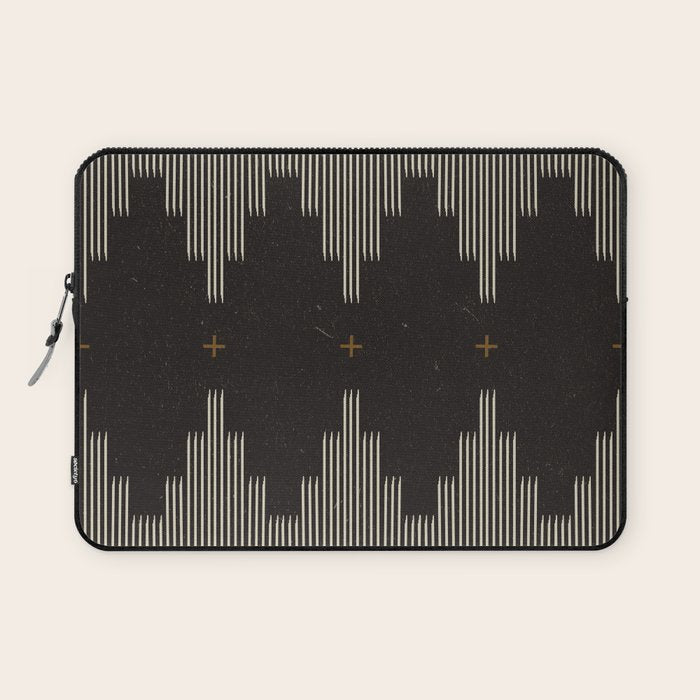 Southwestern Minimalist Black & White Laptop Sleeve
