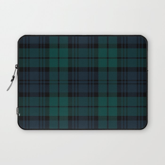 Love TartáN (2) - Black Watch Laptop Sleeve