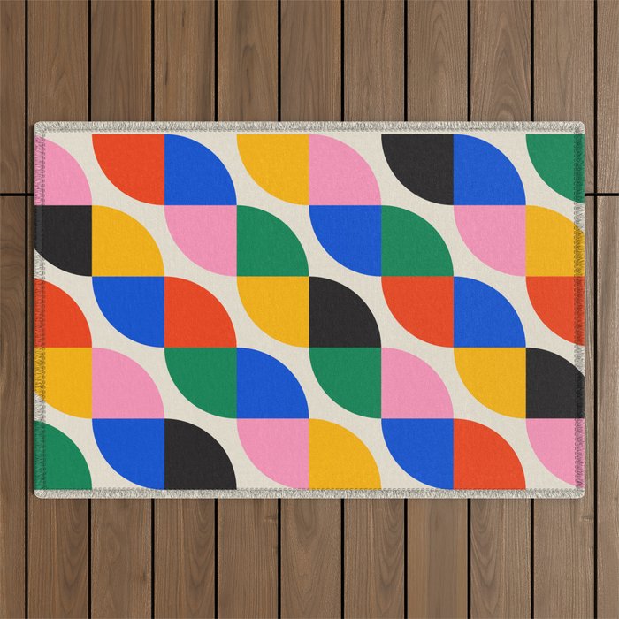 Bauhaus 04: Exhibition 1923 | Mid Century Series  Outdoor Rug