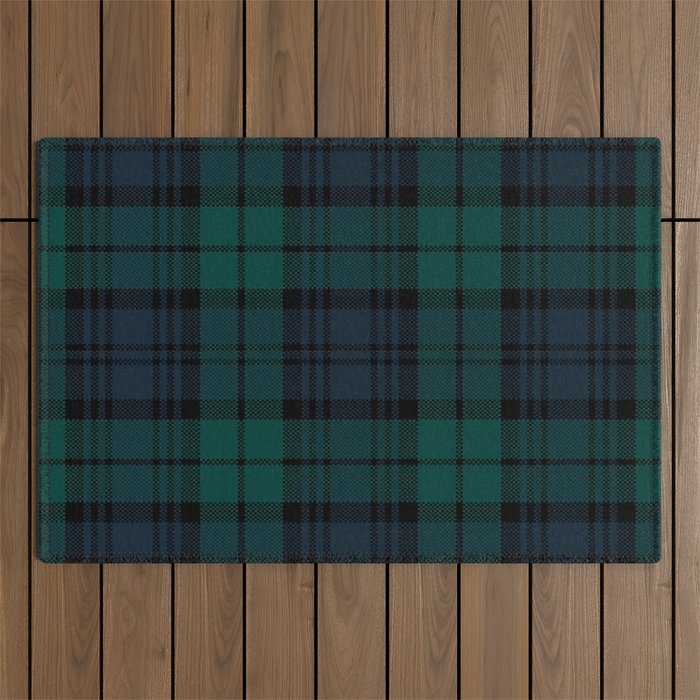 Love TartáN (2) - Black Watch Outdoor Rug