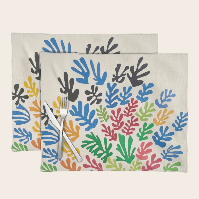 Leaf Cutouts By Henri Matisse (1953) Placemat