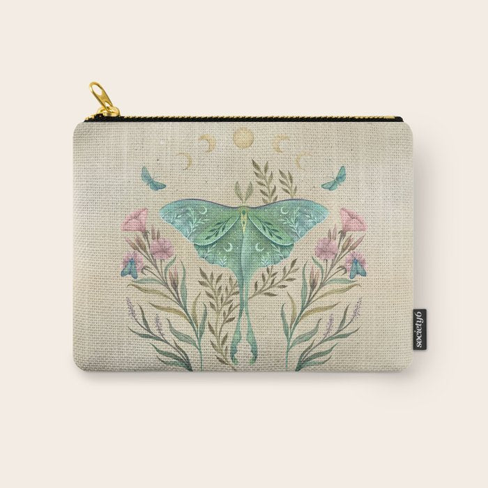 Luna And Forester - Oriental Vintage Carry All Pouch