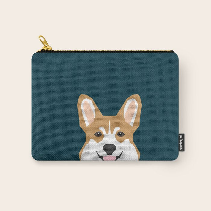 Teagan - Corgi Welsh Corgi Gift Phone Case Design For Pet Lovers And Dog People Carry All Pouch