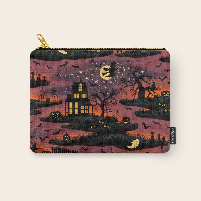 Halloween Night - Bonfire Glow Carry All Pouch