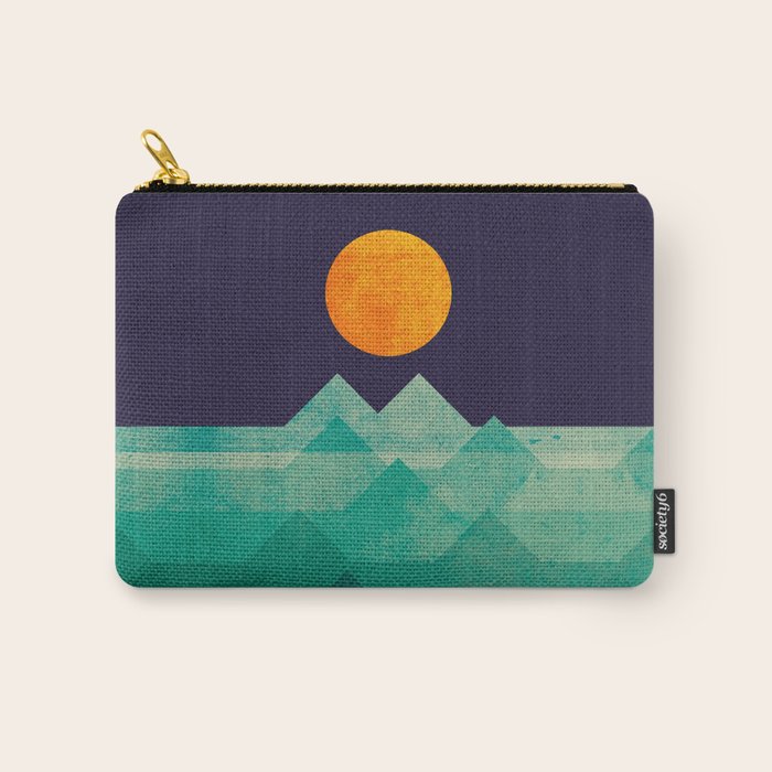 The Ocean, The Sea, The Wave - Night Scene Carry All Pouch