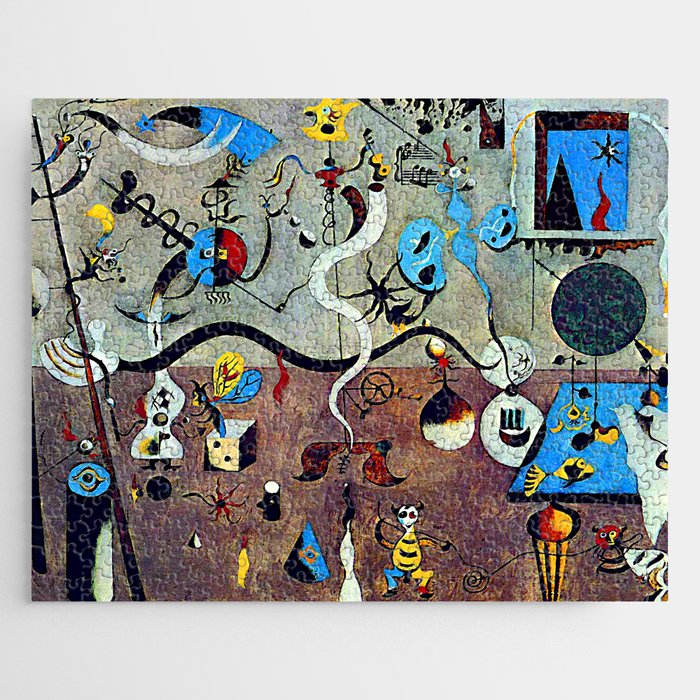 Joan Miro The Harlequin'S Carnival Jigsaw Puzzle