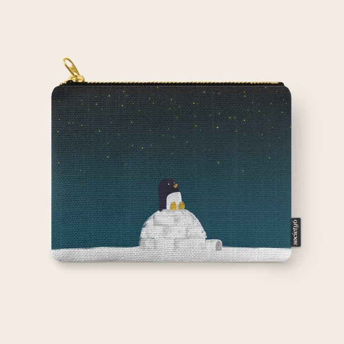 Star Gazing - Penguin'S Dream Of Flying Carry All Pouch