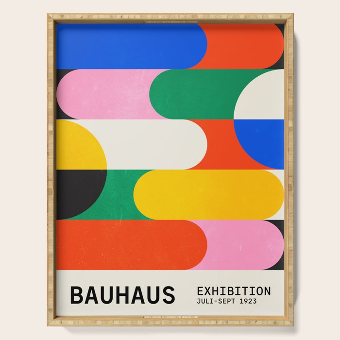 Bauhaus 03: Exhibition 1923 | Mid Century Series Serving Tray