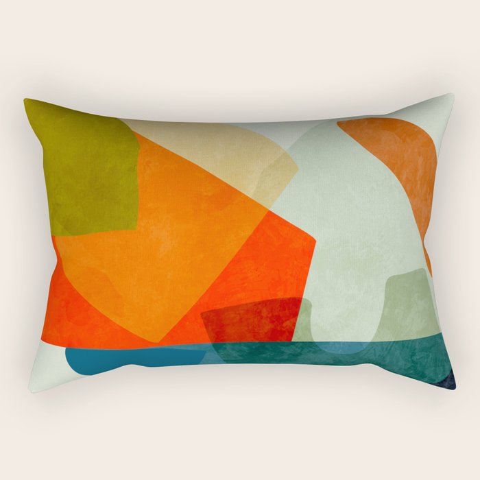 Bric A Brac Mid Century  Rectangular Pillow