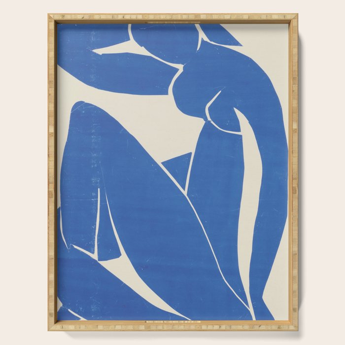 Blue Nude By Henri Matisse  Serving Tray