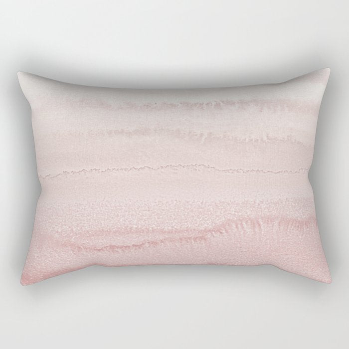 Within The Tides - Ballerina Blush Rectangular Pillow
