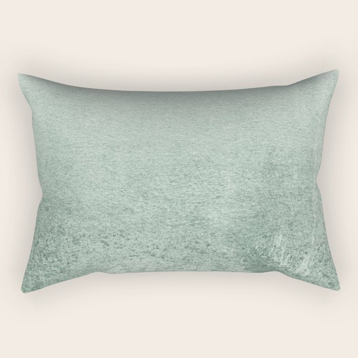 Fading Green Eucalyptus Rectangular Pillow