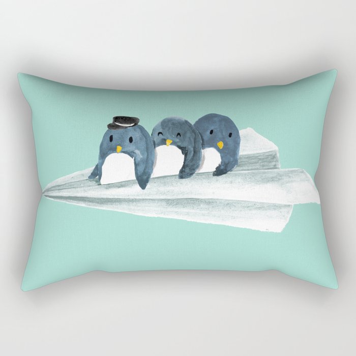 Let'S Travel The World Rectangular Pillow