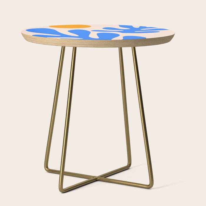Henri Matisse - Leaves - Blue Side Table