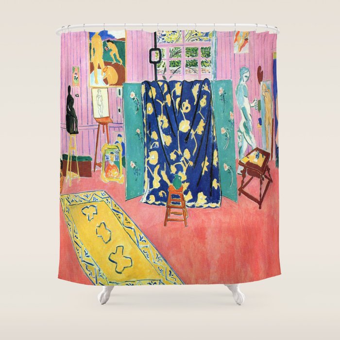 Henri Matisse The Pink Studio Shower Curtain