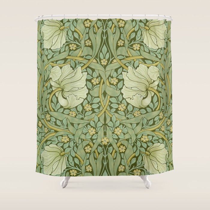 William Morris "Pimpernel" 1. Shower Curtain