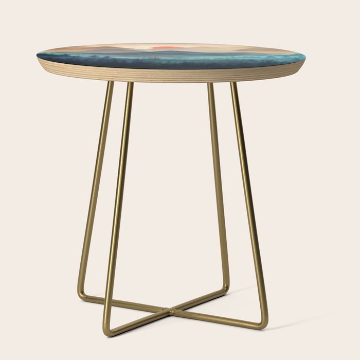Wilderness Becomes Alive At Night Side Table