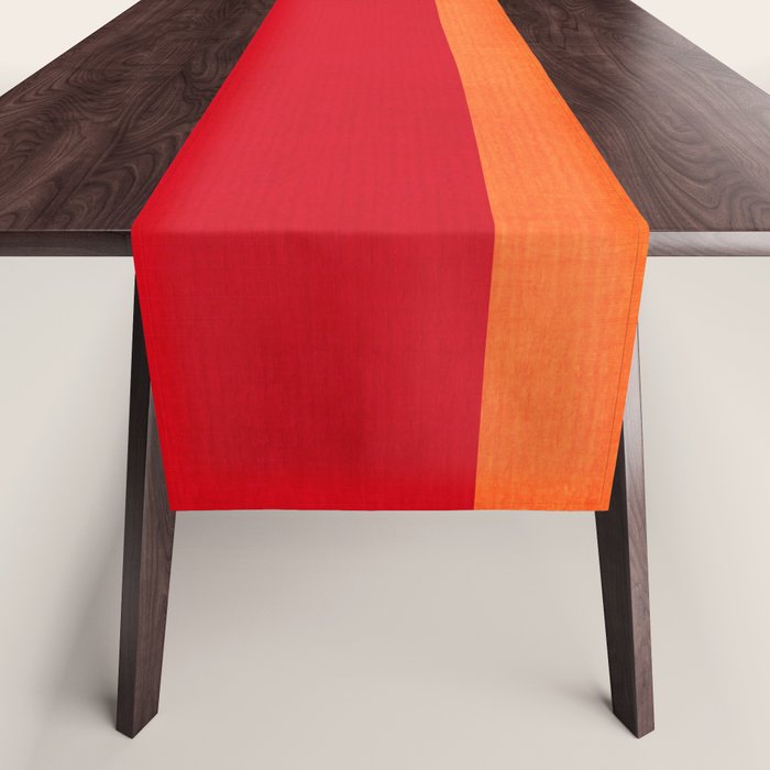 Modern Minimalist Geometric Artwork Table Runner