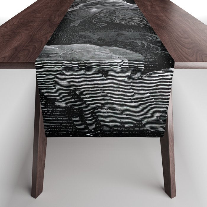 Death On The Pale Horse- Gustave Dore Table Runner