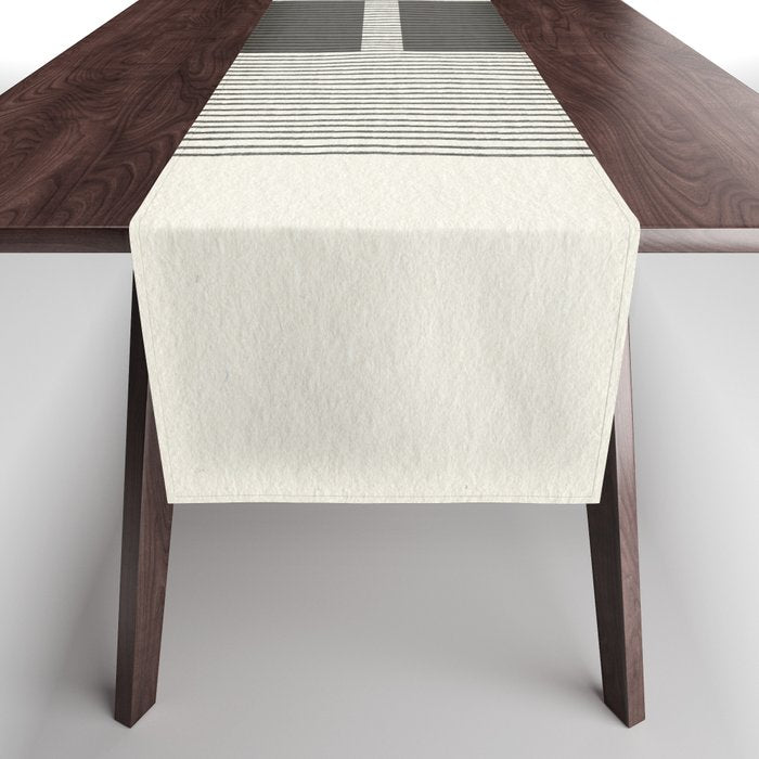 Minimalist Japandi Object No.03 Table Runner