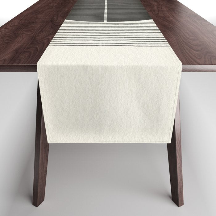 Minimalist Japandi Object No. 02 Table Runner