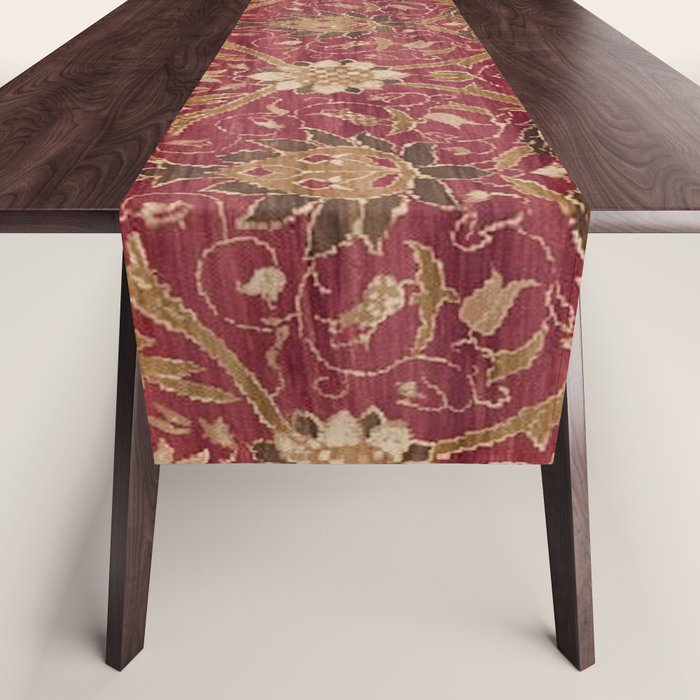William Morris Vintage Montreal Russet Table Runner