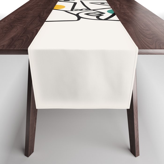 The Dream Ii | Pablo Picasso - Le Reve Table Runner