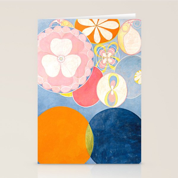 Hilma Af Klint "The Ten Largest, No. 02, Childhood, Group Iv" Stationery Card