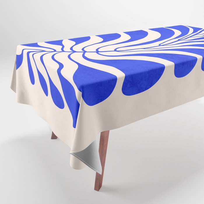 Electrik Blue Ferns: Matisse Edition Tablecloth