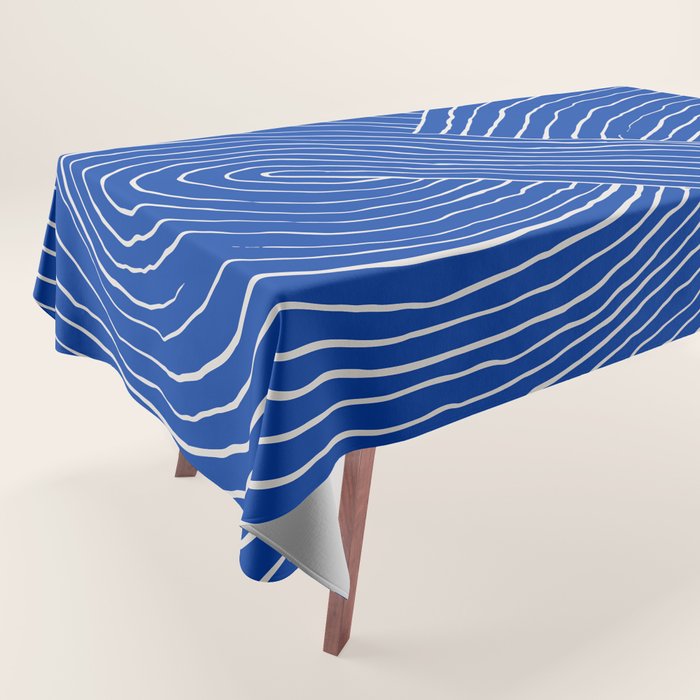 Strokes 01: Chathams Blue Edition  Tablecloth