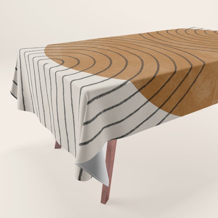 Perfect Touch  Mid Century Modern Tablecloth