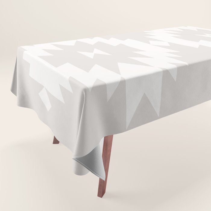 Southwestern Minimalism - Neutral Off White Tablecloth