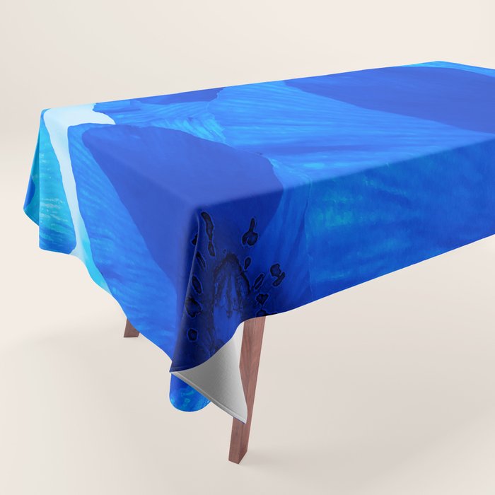 Blue Poppies #Decor #Homestorie #Buyart Tablecloth