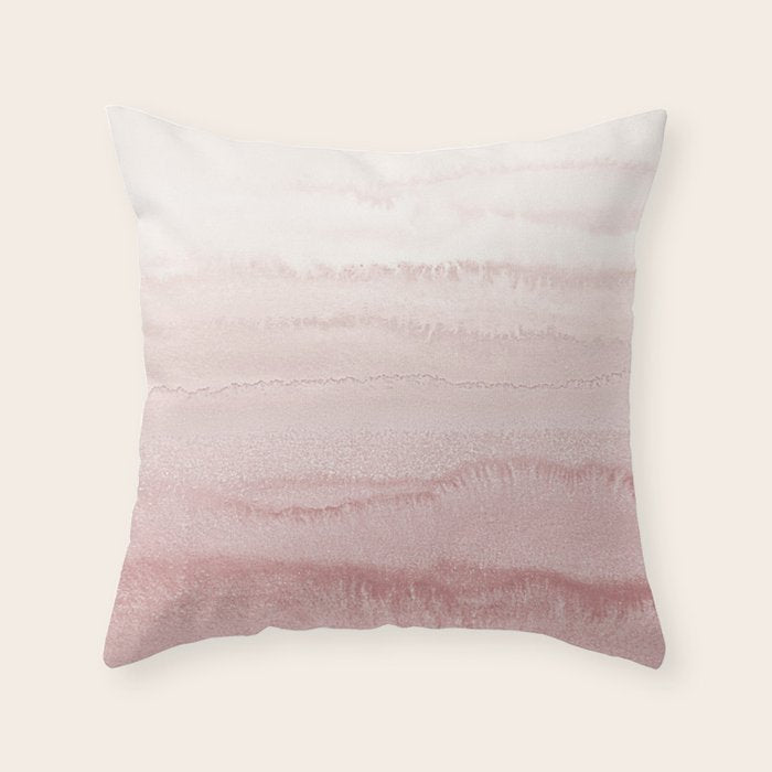 Within The Tides - Ballerina Blush Throw Pillow