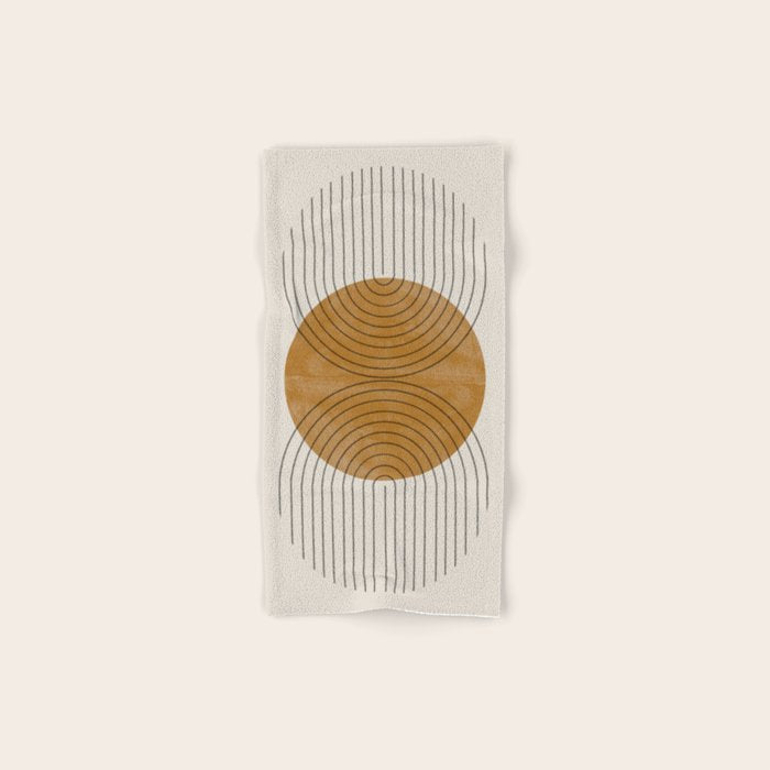 Perfect Touch Mid Century Modern Bath Towel