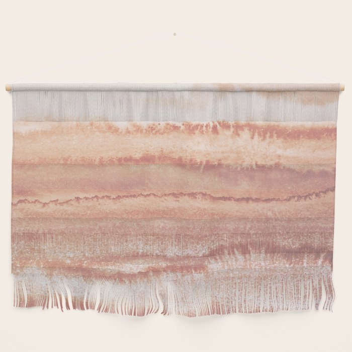 Within The Tides Burnish Earth By Monika Strigel Wall Hanging