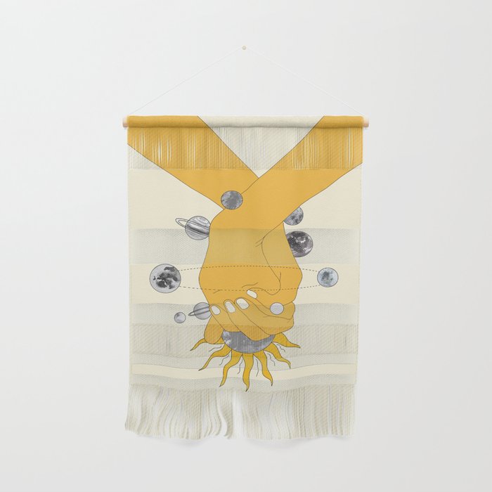 Everything Revolves Around Us Wall Hanging