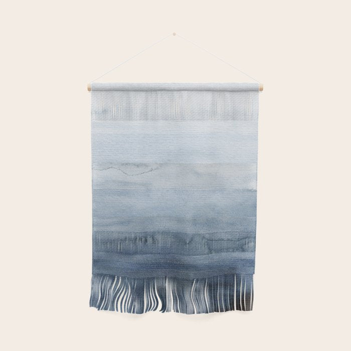 Indigo Abstract Painting | No. 4 Wall Hanging