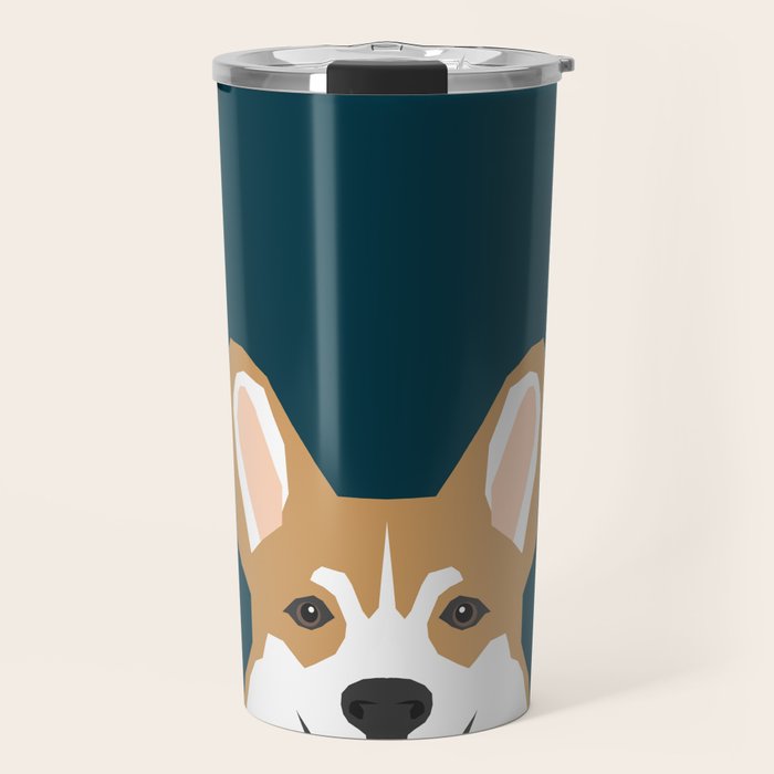 Teagan - Corgi Welsh Corgi Gift Phone Case Design For Pet Lovers And Dog People Travel Mug