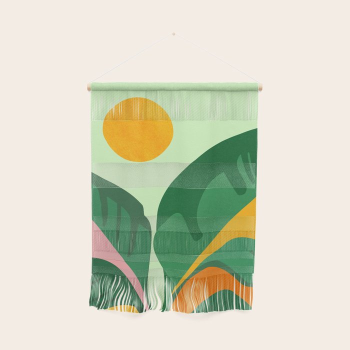 Things Are Looking Up / Tropical Greenery Wall Hanging