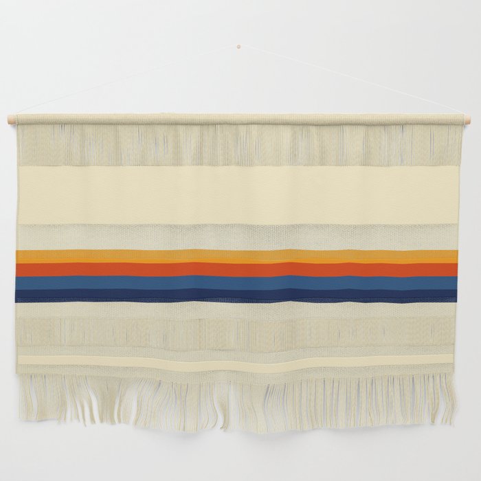 Retro Stripes Summer Of Love Wall Hanging