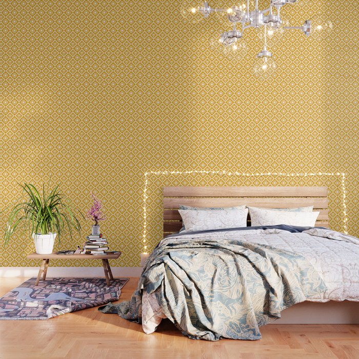 Bohemian Geometric Pattern 03b Wallpaper