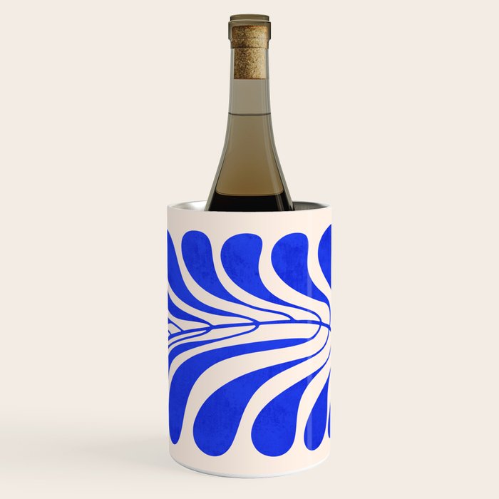 Electrik Blue Ferns: Matisse Edition Wine Chiller