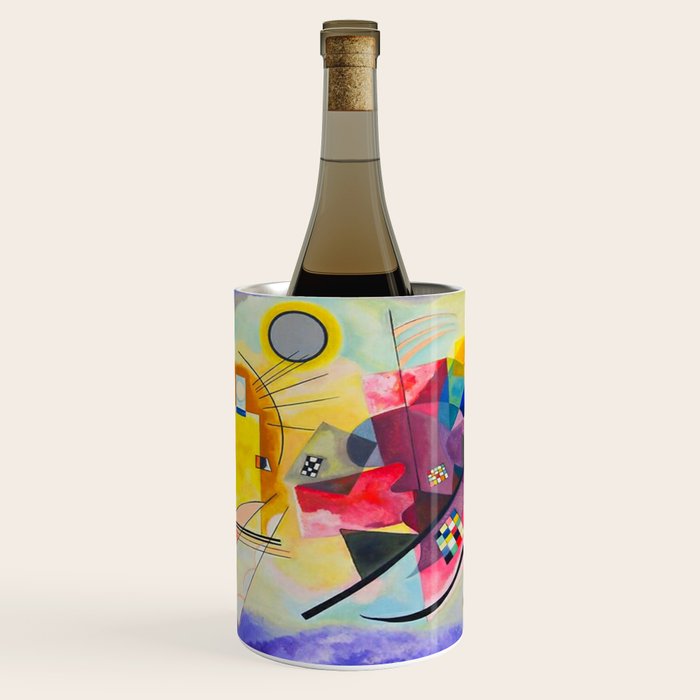 Wassily Kandinsky Yellow Red Blue Wine Chiller