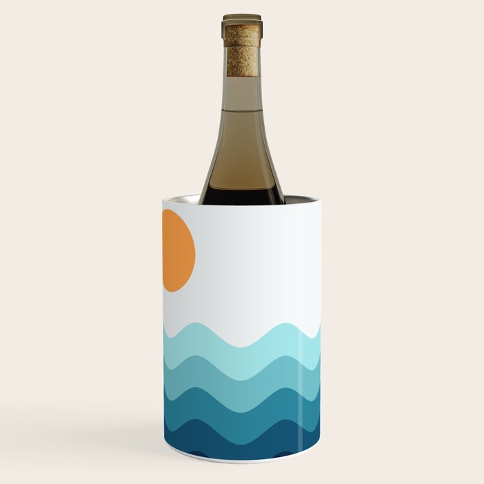 Abstract Landscape 14 Portrait Wine Chiller